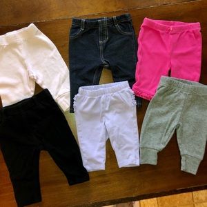 Baby Pants, Lot of 6